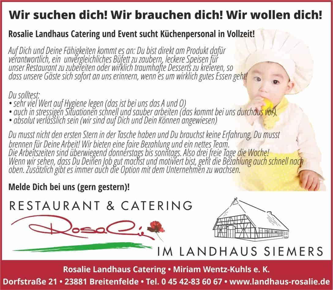 Rosalie Stellenanzeige Juli 2020